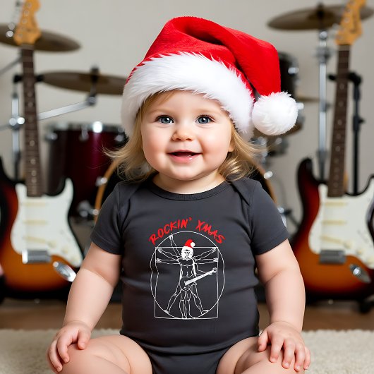 Body 🎵🎸🎄 Bébé fait du rock pour Noël