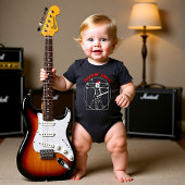 Body 🎵🎸🎄 Bébé fait du rock pour Noël