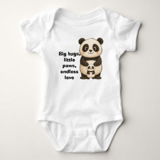 Body bébé Famille Panda Mignon – Bébé Adorable