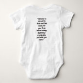 body bébé fille (Dos)