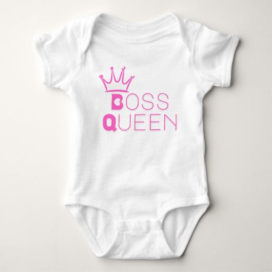 Body bébé fille Boss Queen (Devant)