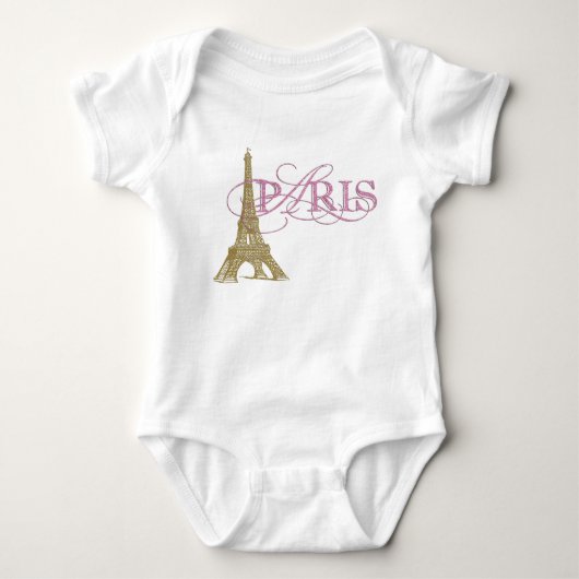 Body Bébé fille de Paris (Devant)