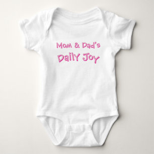 Body bébé fille Mom & Dad's Daily Joy