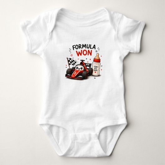 Body bébé formule 1 drôle pour bébé et tout-petit (Devant)