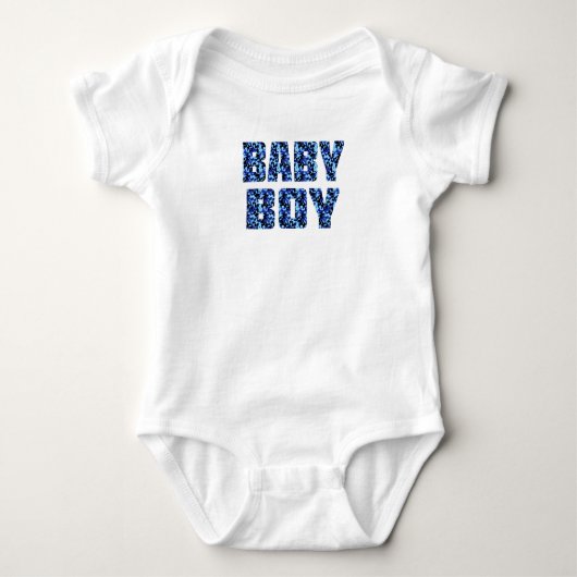 Body Bébé garçon (bleu) (Devant)