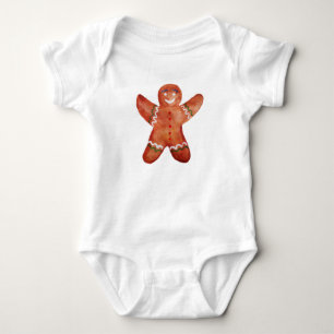Body bébé gâteau homme pain d'épices