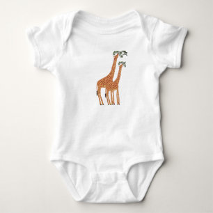 Body bébé girafe