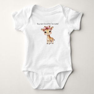 Body Bébé girafe fille