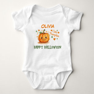 Body Bébé Halloween Citrouille mignon