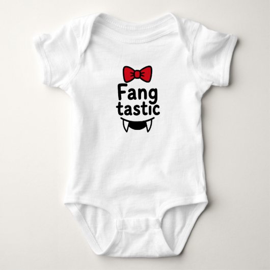 Body Bébé Halloween Vampire Mignon Fantastique (Devant)