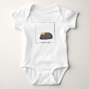Body Bébé Hippopotame Nain - Bonne Nuit Doux Prince
