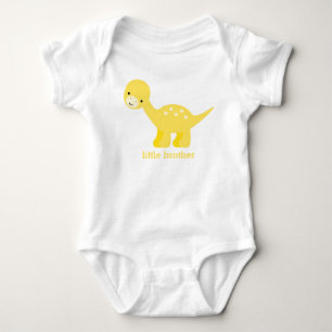 Body Bébé jaune mignon Dinosaur