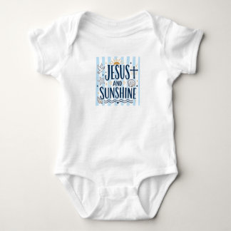 Body bébé Jésus et soleil