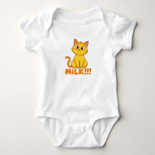 🐱 Body bébé lait chat mignon Cadeau bébé drôle