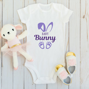Body Bébé lapin de Pâques mou Oreilles de lapin