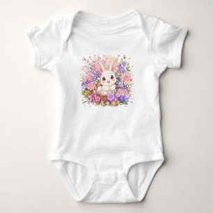 Body bébé lapin mignon