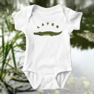 Body bébé Later Alligator – Amusant et Mignon