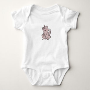 Body Bébé Loup Ennuyé Top