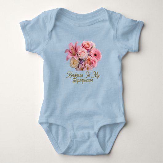Body bébé mignon avec un design adorable (Devant)