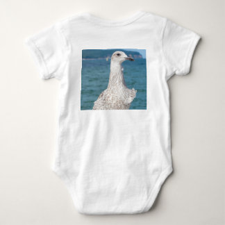 Body bébé mignon de mouette côtière