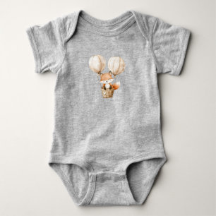 Body Bébé mignon Fox été