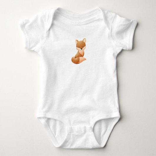 Body Bébé mignon Fox été (Devant)