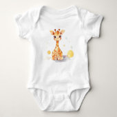 Body Bébé mignon Giraffe Bébé Bodysuit (Devant)