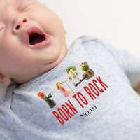 Bébé mignon Nouveau-né Apparel Unisex Cool Baby Ro