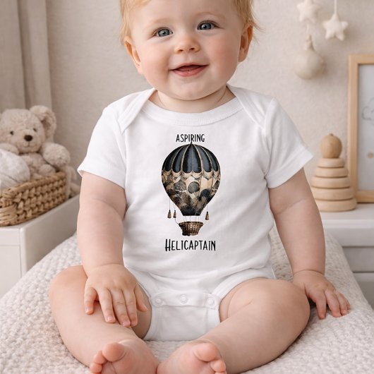 Body Bébé Montgolfière