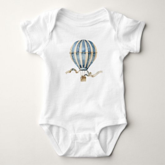 Body bébé Montgolfière vintage – Caprice (Devant)