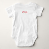 Body bébé Noël pour nouveau-nés (Dos)