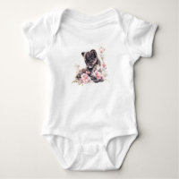 Bébé noir chaton chatte panthère noire chatte avec