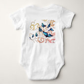 BODY BÉBÉ NUAGE ET PAPILLONS (Dos)