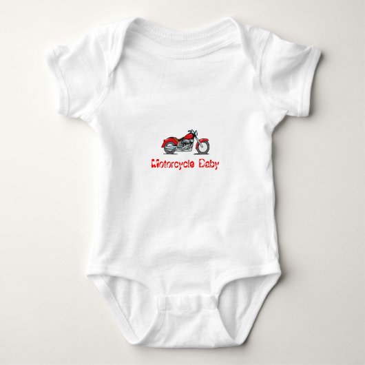 Body Bébé Onsie de moto (Devant)