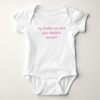 Body Bébé Onsie - mon papa peut donner un coup de pied