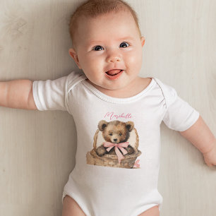 Body Bébé ours fille