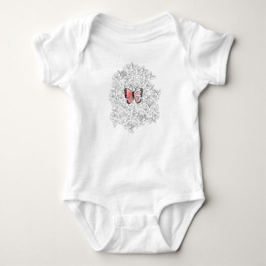 Body bébé papillon (Devant)