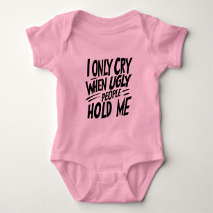 Body bébé 'Personnes Laides'
