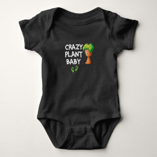 Body Bébé Plante Folle, Bébé Mignon à Base de Plantes N