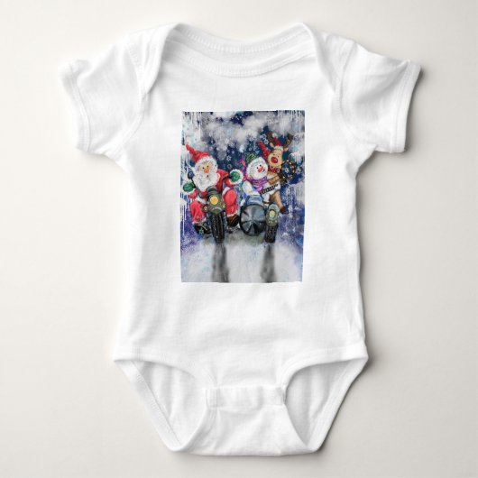 Body bébé pour Noël (Devant)
