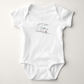 Body bébé 'Qu'il neige'