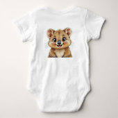 Body bébé Quokka Mignon  (Dos)