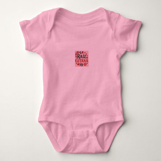 Body Bebé Raíz Gitana Romper (Voorkant)