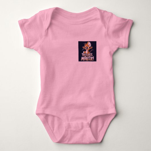Body Bébé rampant - Pour filles (Devant)