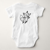 Body bébé renard des bois (Dos)