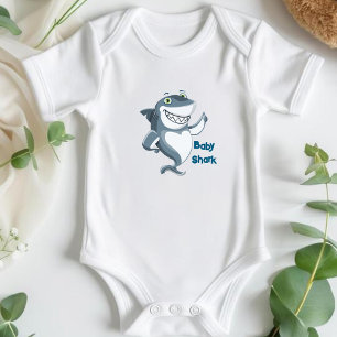 Body Bébé Requin Heureux