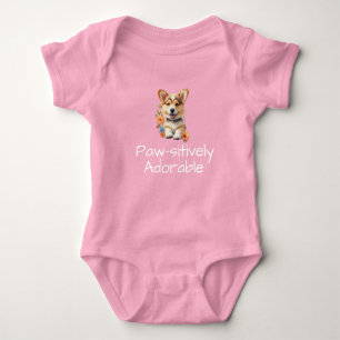 Body bébé rose Corgi