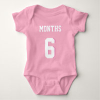 Bébé rose et blanc | Sports Jersey Design