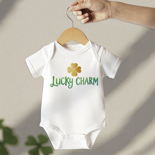 Body bébé Saint-Patrick Lucky Charm