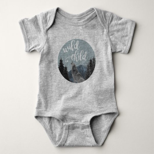 Body Bébé sauvage Onsie d'enfant (Devant)